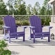 preview thumbnail 4 of 60, BONOSUKI Patio Adirondack Chairs Weather-resistant(Set of 2)