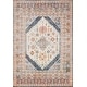 preview thumbnail 3 of 3, Alexander Home Jennifer Collection Diamond Border Distressed Area Rug
