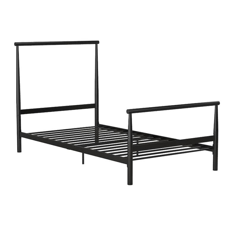 Avenue Greene Liane Industrial Minimalist Metal Platform Bed