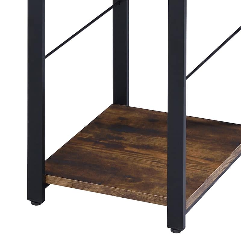 Krause 2-Shelf Rectangular Writing Desk