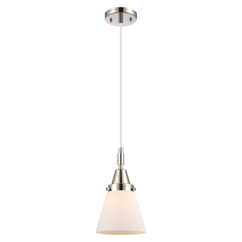 Innovations Lighting 447-1P-G61 Cone 6" Wide Mini Pendant with Matte