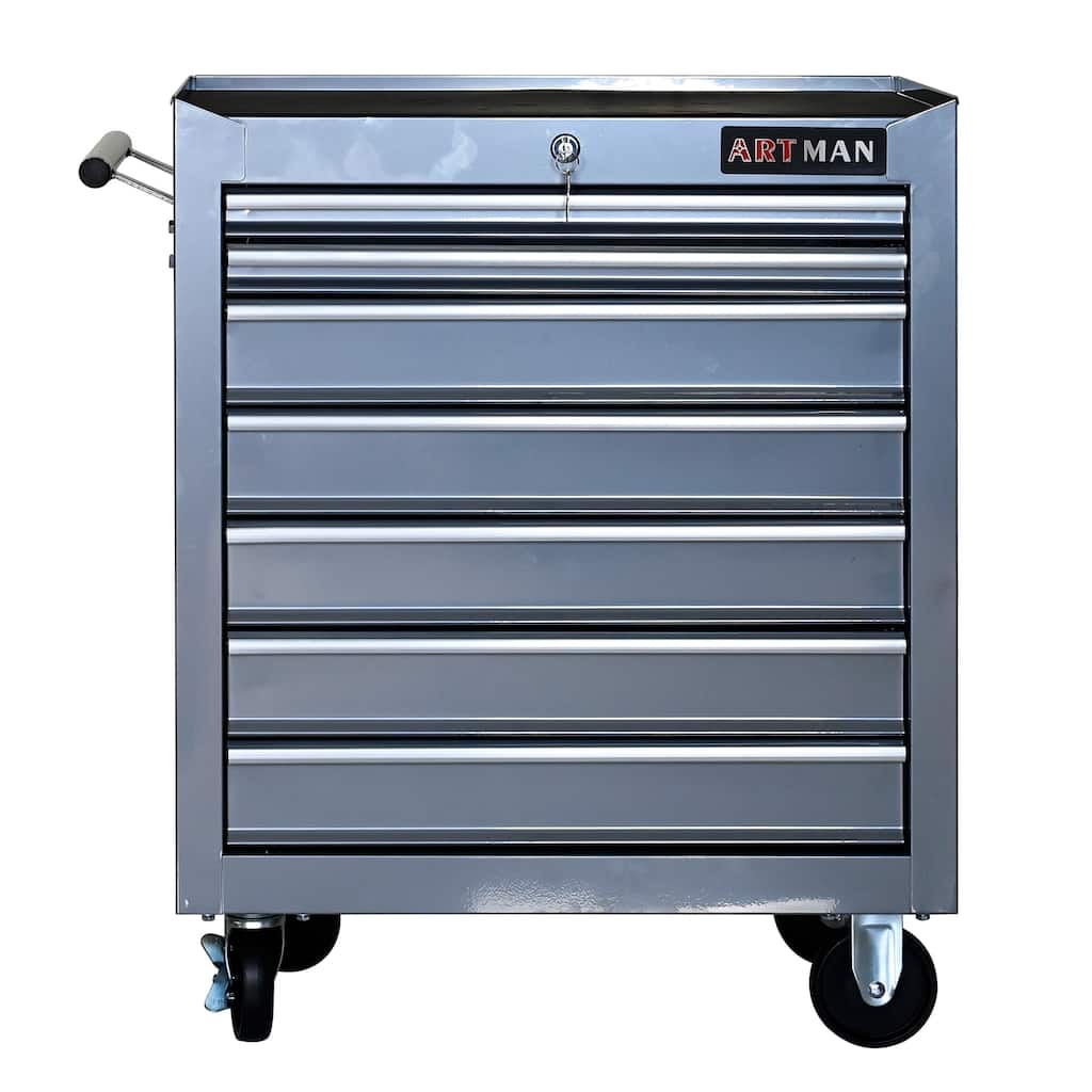 7-Drawers Multifunctional Tool Cart with Wheels