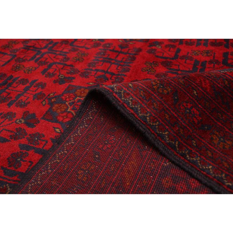 ECARPETGALLERY Hand-knotted Finest Khal Mohammadi Red Wool Rug - 10'0 x 12'10