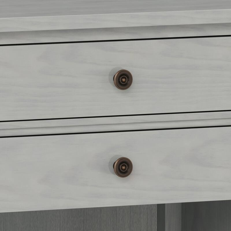 WYNDENHALL Sterling SOLID WOOD 24 inch Wide Bedside Nightstand Table
