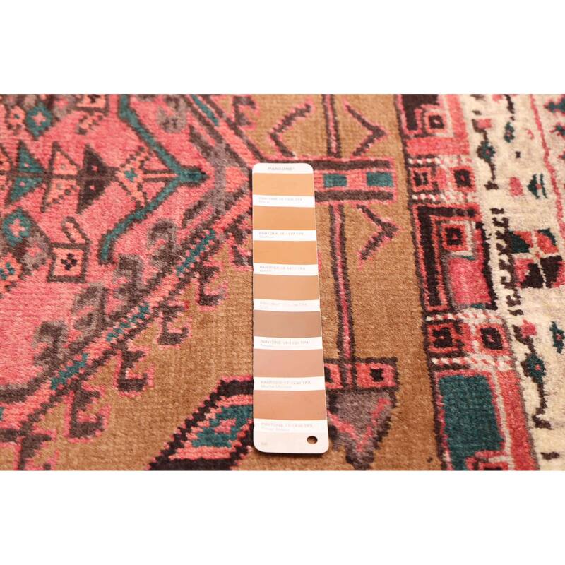 ECARPETGALLERY Hand-knotted Konya Anatolian Brown Wool Rug - 3'5 x 10'8