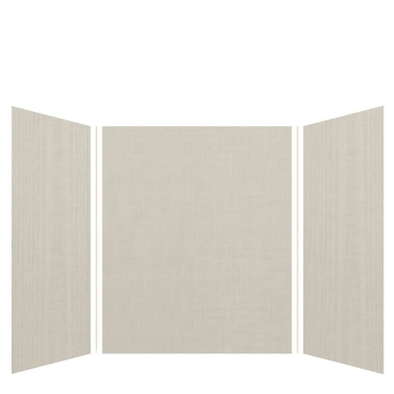 Transolid EWK606072 Expressions 60" W x 60" D x 72" H Three Panel - Cameo