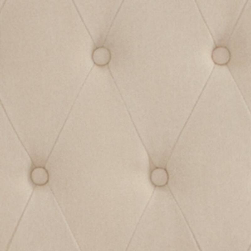 Tufted Upholstered Platform Bed with Pocket Spring Mattress