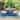 5-Piece Outdoor Dining Set Steel Square Table & Elegant Cast Iron Pattern Dining Chairs