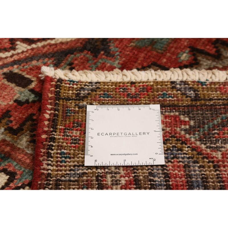 ECARPETGALLERY Hand-knotted Sarabi Red Wool Rug - 7'10 x 10'11