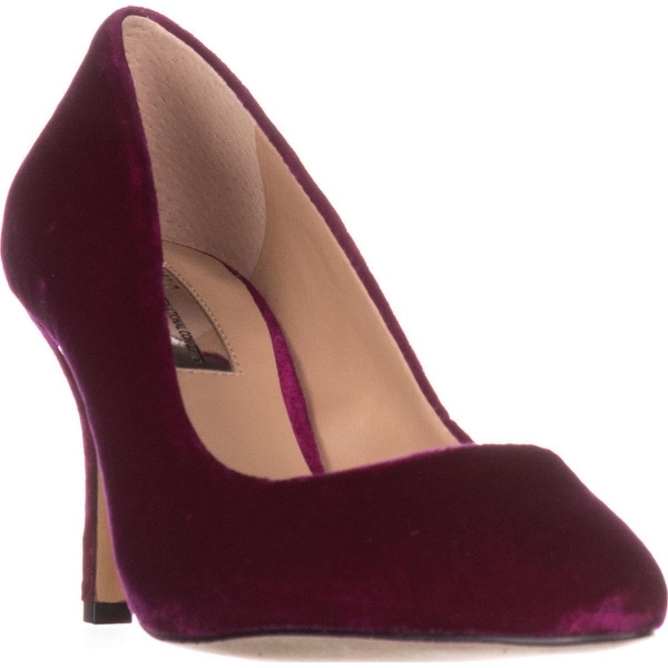 I35 Zitah5 Pointed-Toe Heels, Deep Fuchsia