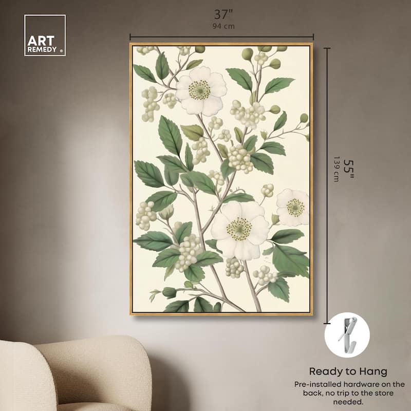 White Cherokee I Canvas by Art Remedy