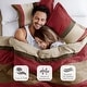 preview thumbnail 34 of 60, Chelsea Square Cascade Reversible Plush Faux Suede Comforter Set