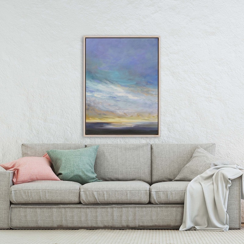 Coastal Clouds II - Giclee on Canvas
