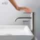 Luxury Solid Brass Single Hole Bathroom Vessel Sink Faucet