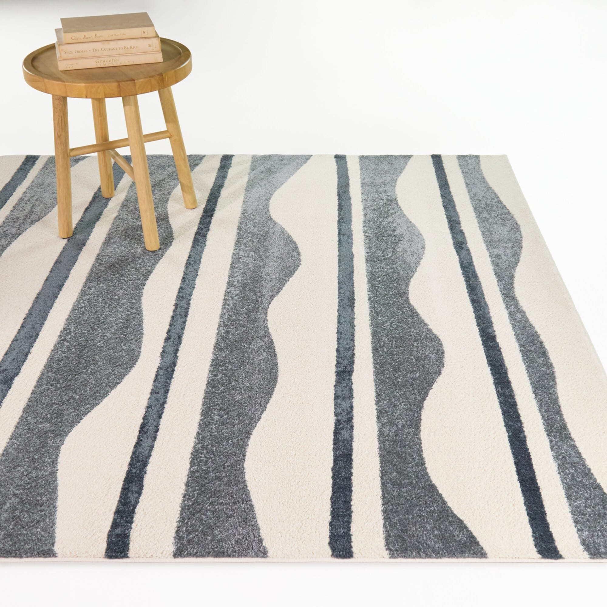 Osvaldo Abstract Waves Area Rug