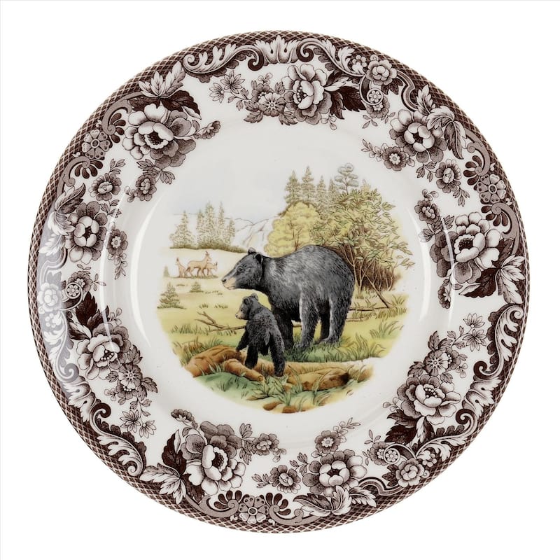 Spode Woodland Dinner Plate Animal Motifs