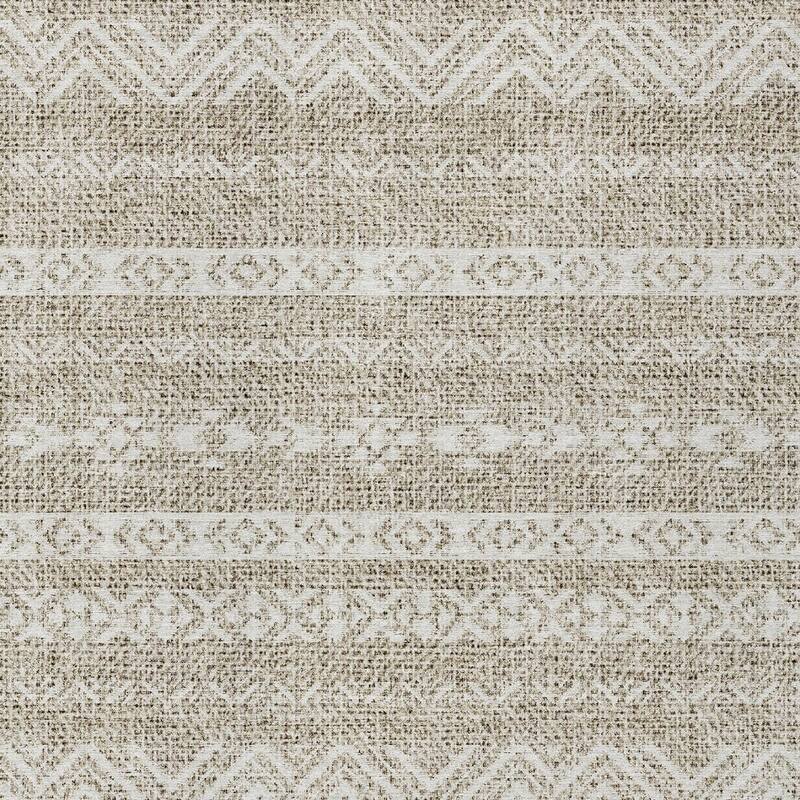 HomeRoots Southwestern Transitional Rectangle Outdoor Rug