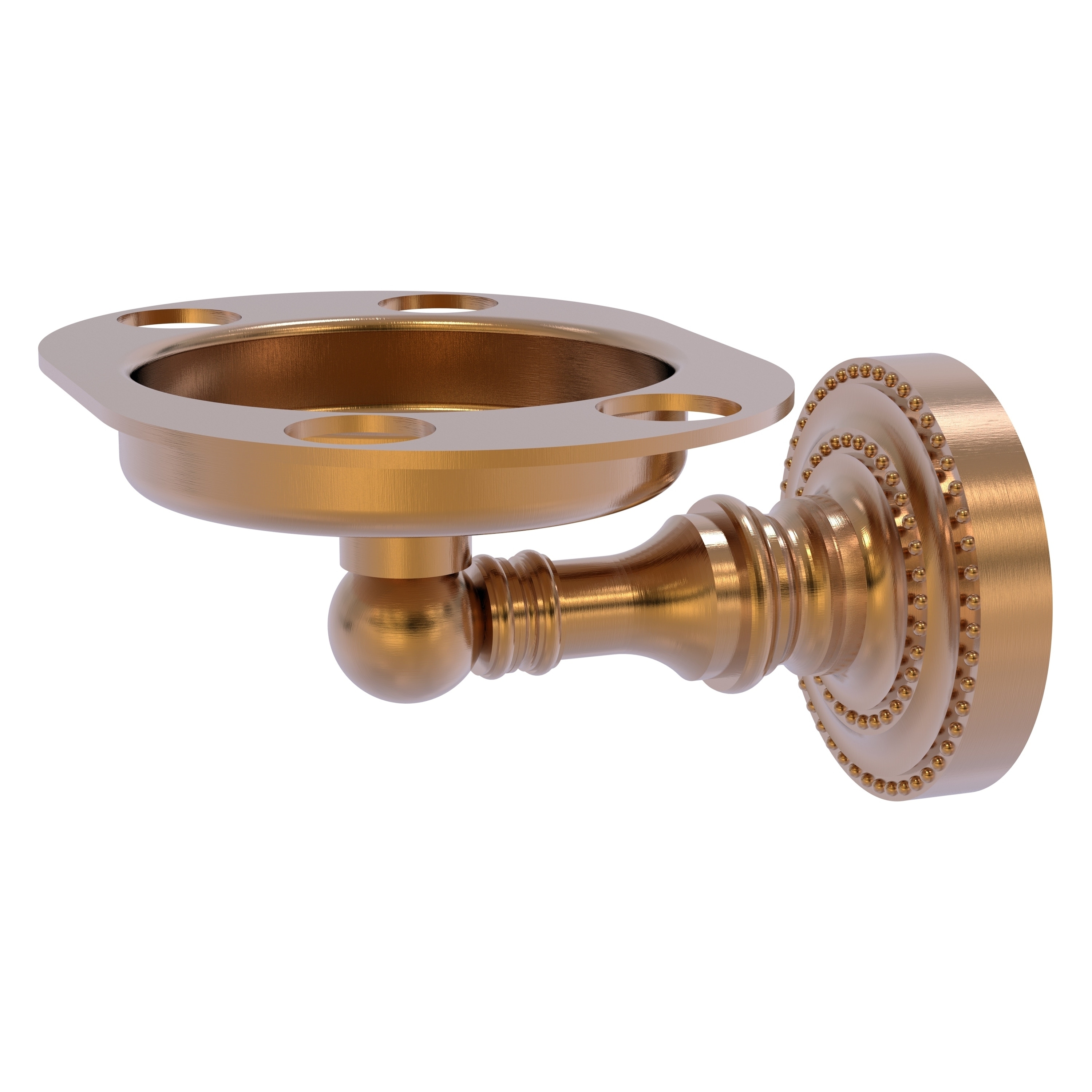 Allied Brass Dottingham Collection Tumbler and Toothbrush Holder