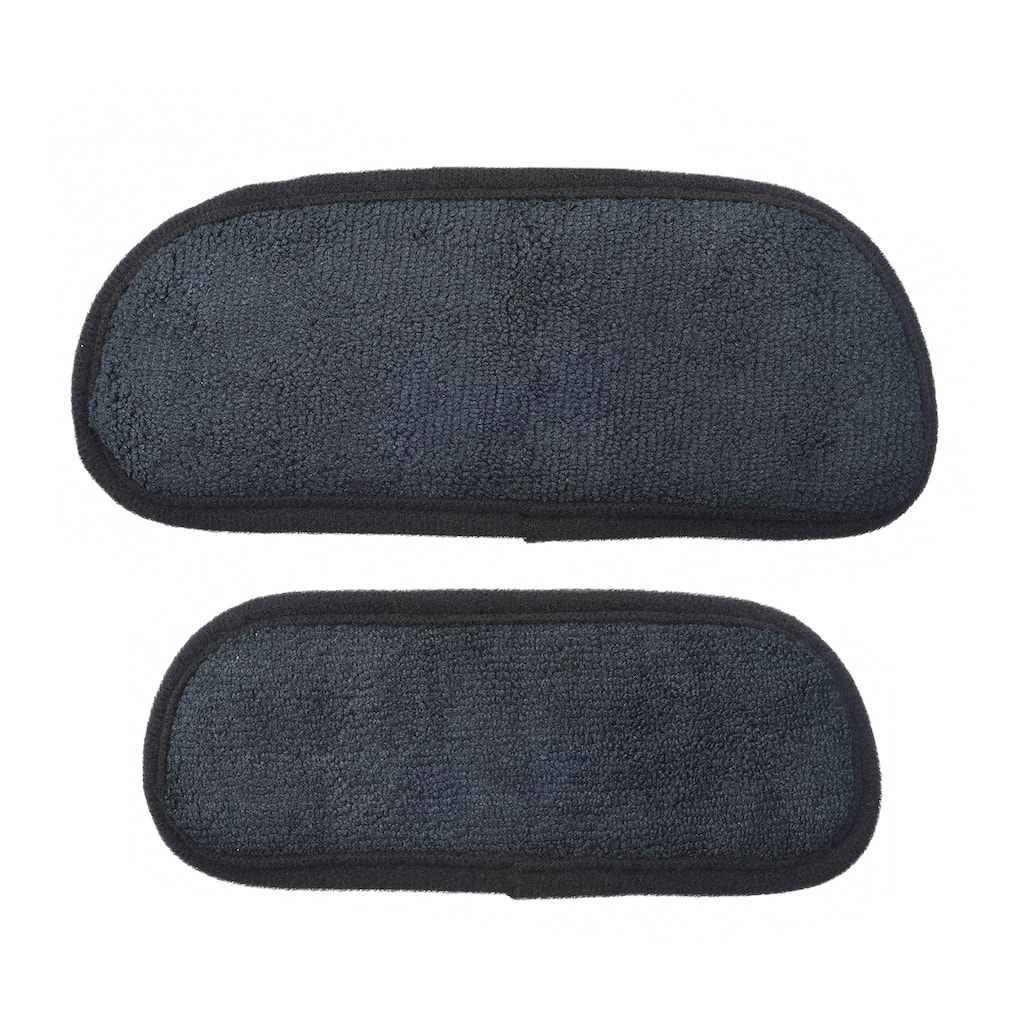 2pcs Refrigerator Drip Tray Catcher for Fridge Water Dispenser Absorbent, Black