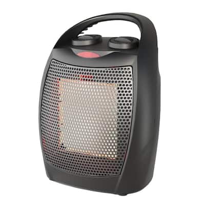 PTC Fast Heating 1500W/750W Portable Electric Space Heater for Small Space