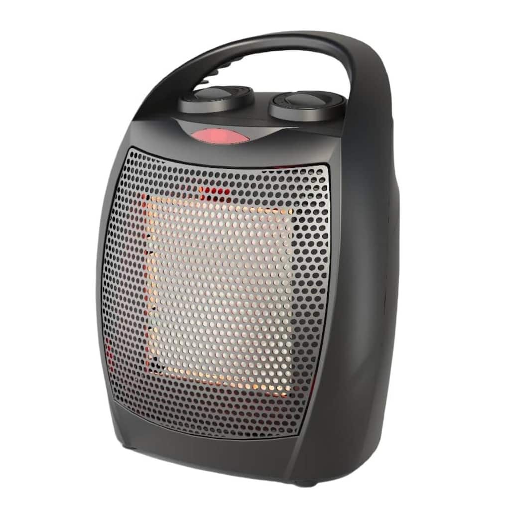 PTC Fast Heating 1500W/750W Portable Electric Space Heater for Small Space