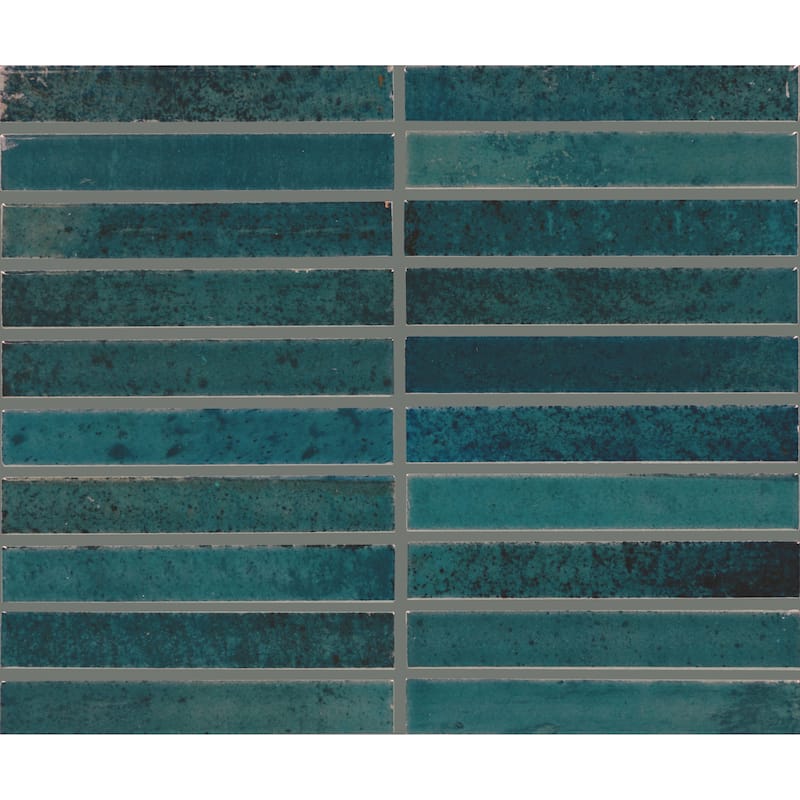 Daltile Miramo 1" x 6" Straight Joint Mosaic (10 PC Per Carton) (8.30 SQFT Per Carton) - Horizon