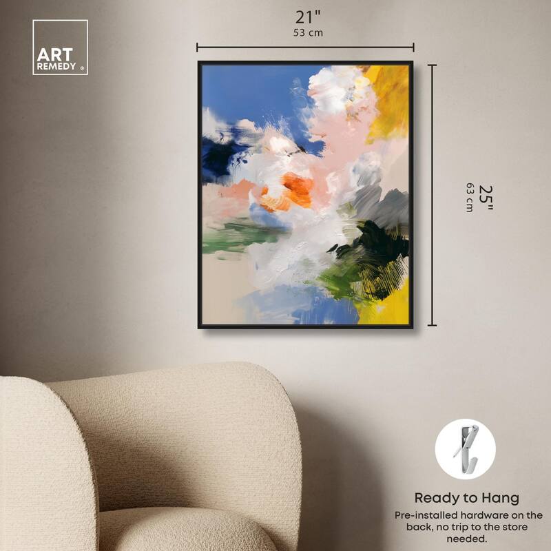 Clouds and Color I Canvas by Art Remedy