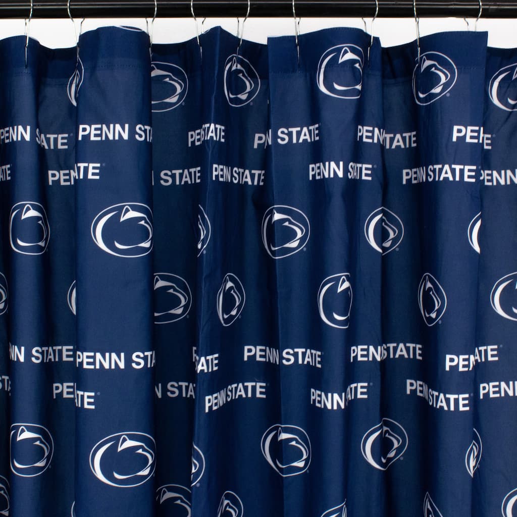 Penn State Nittany Lions Printed Shower Curtain Cover - 70" x 72"