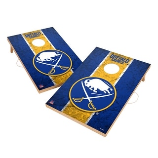 Vintage Buffalo Sabres NHL Regulation 2x4 Cornhole Set