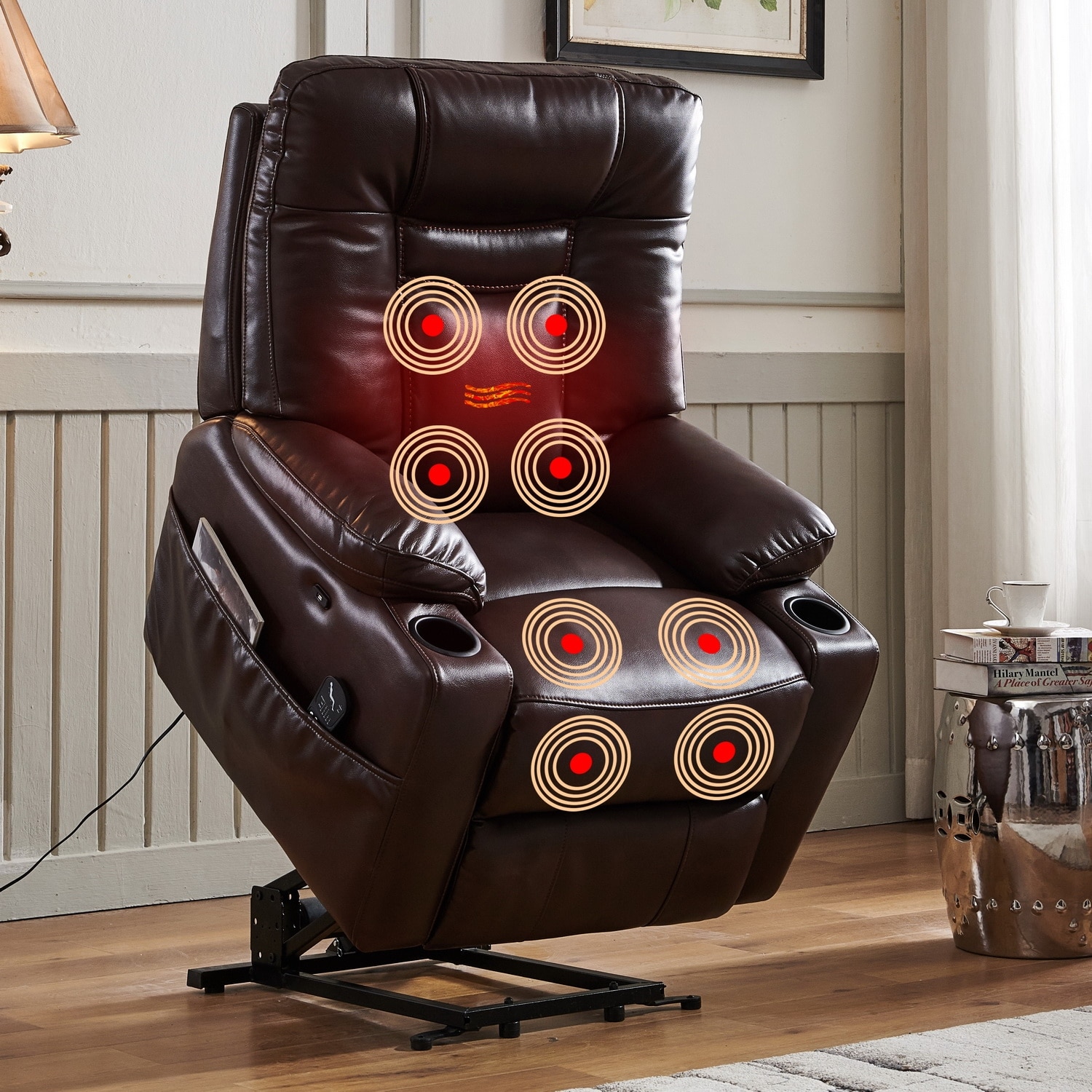Extended hot sale footrest recliner