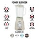 preview thumbnail 25 of 30, HADEN 5-Speed Power Blender with 1.75 Liter Glass Jug and Metal Housing