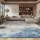 preview thumbnail 3 of 18, SAFAVIEH Brentwood Malissie Modern Abstract Rug - Ivory/Grey - 5'3" x 7'6"