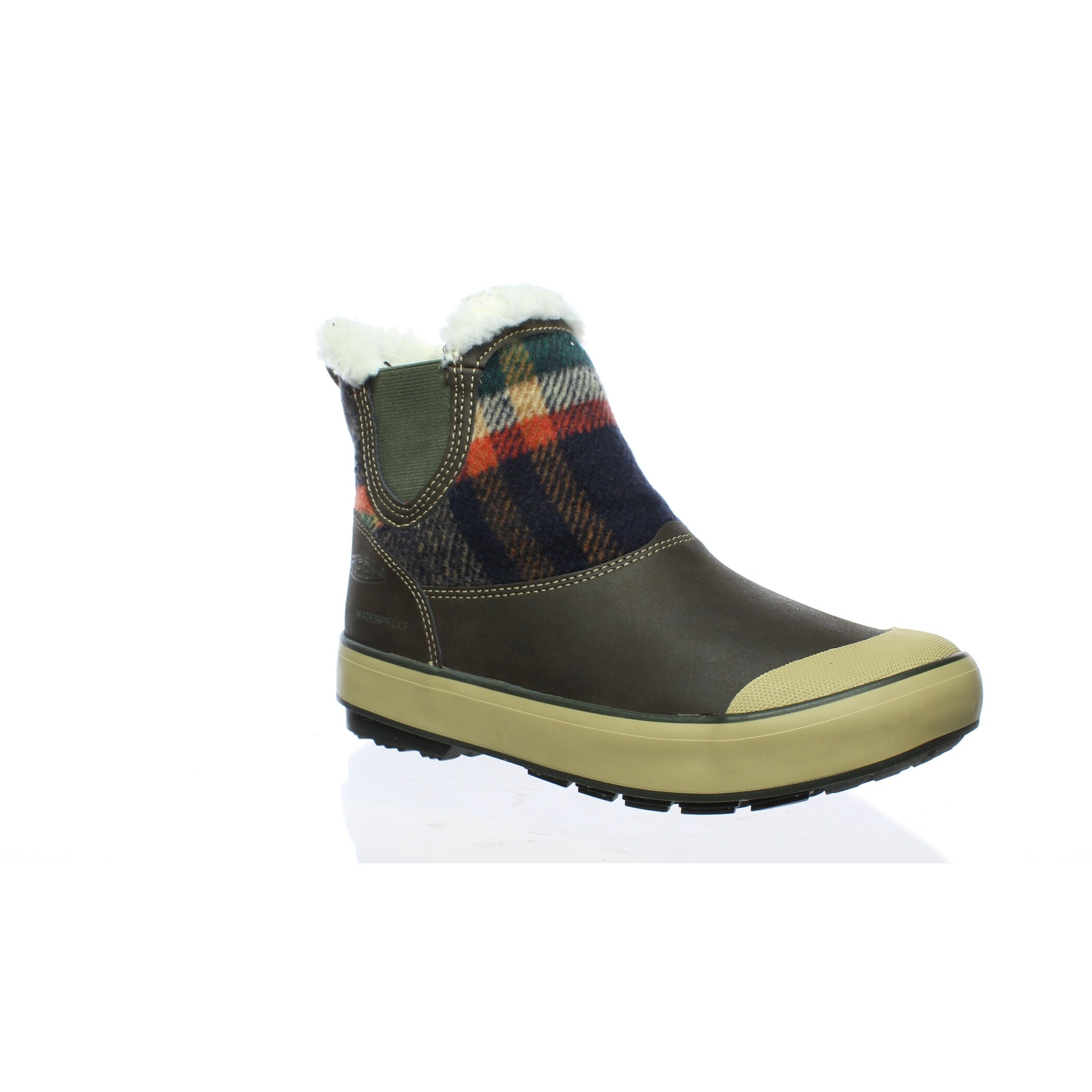 Shop Keen Womens Elsa Cheslsea Brown Snow Boots Size 5 Overstock