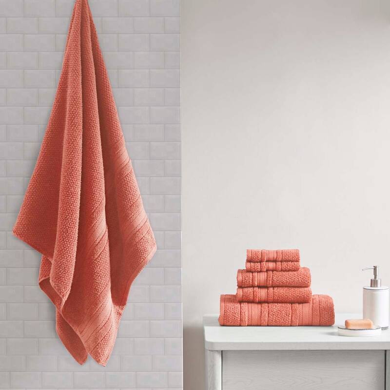 Super Soft Cotton Bath Towel 6 Piece Set