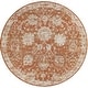 preview thumbnail 67 of 94, Livabliss Avant Garde Updated Traditional Medallion Area Rug Burnt Orange - 5'3" x 5'3" Round
