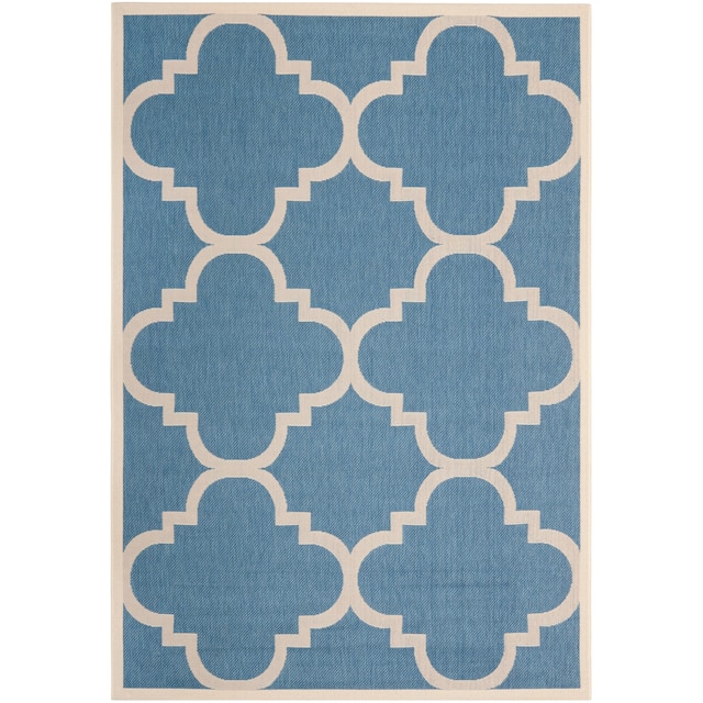 SAFAVIEH Courtyard Maryanne Indoor/ Outdoor Waterproof Patio Backyard Rug