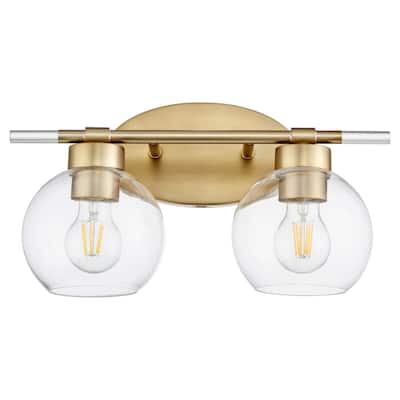 Quorum International 5317-2 Volan 2 Light 16" Wide Vanity Light