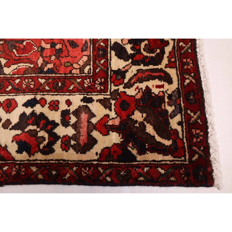 ECARPETGALLERY Hand-knotted Kayseri Vintage Red Wool Rug - 6'10 x 10'2