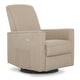 preview thumbnail 2 of 21, Evolur Harlow Deluxe Upholstered Plush Seating Glide Rocker Fawn