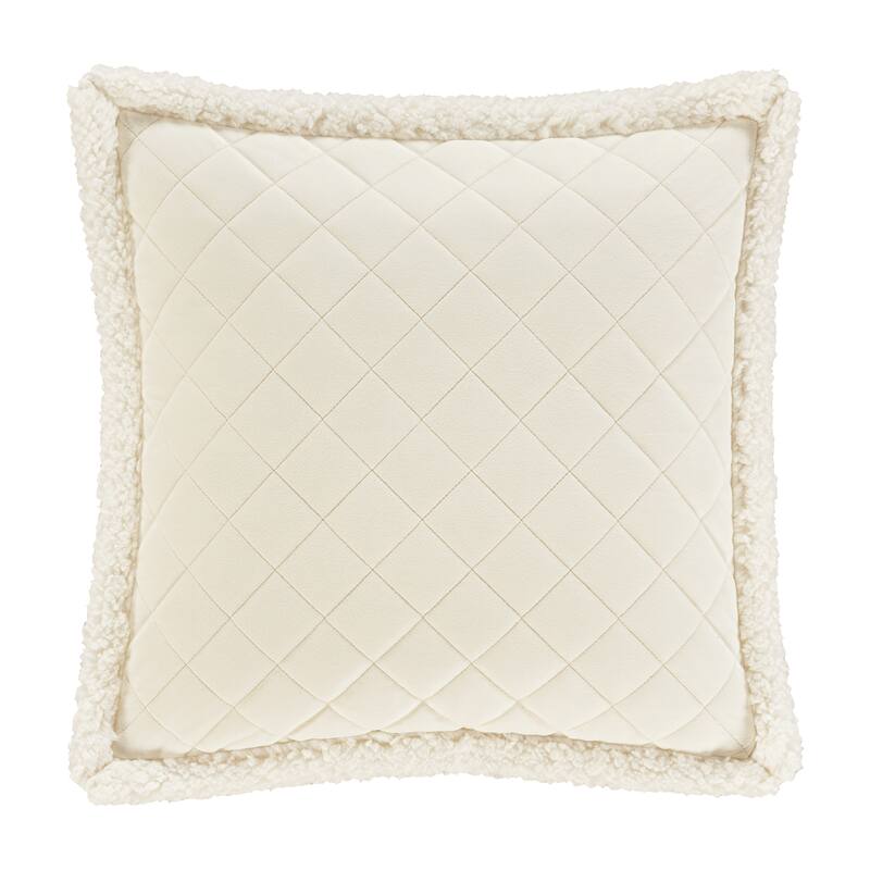 Casey Sherpa 18 Inch Throw Pillow