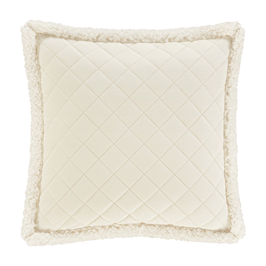 Casey Sherpa 18 Inch Throw Pillow