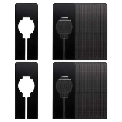 100pcs Clothes Dividers, Clothing Rack Dividers Rectangle Separator