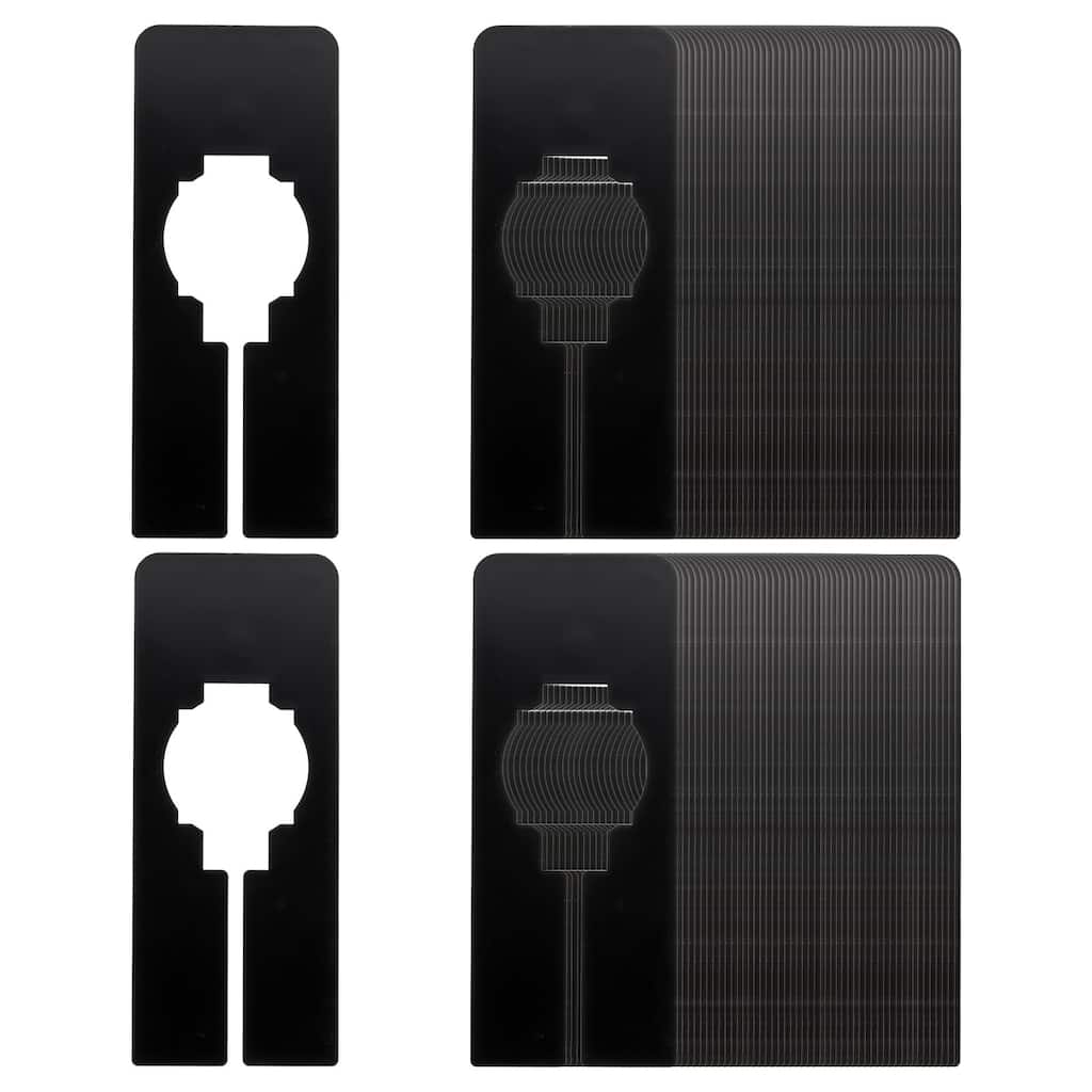 100pcs Clothes Dividers, Clothing Rack Dividers Rectangle Separator