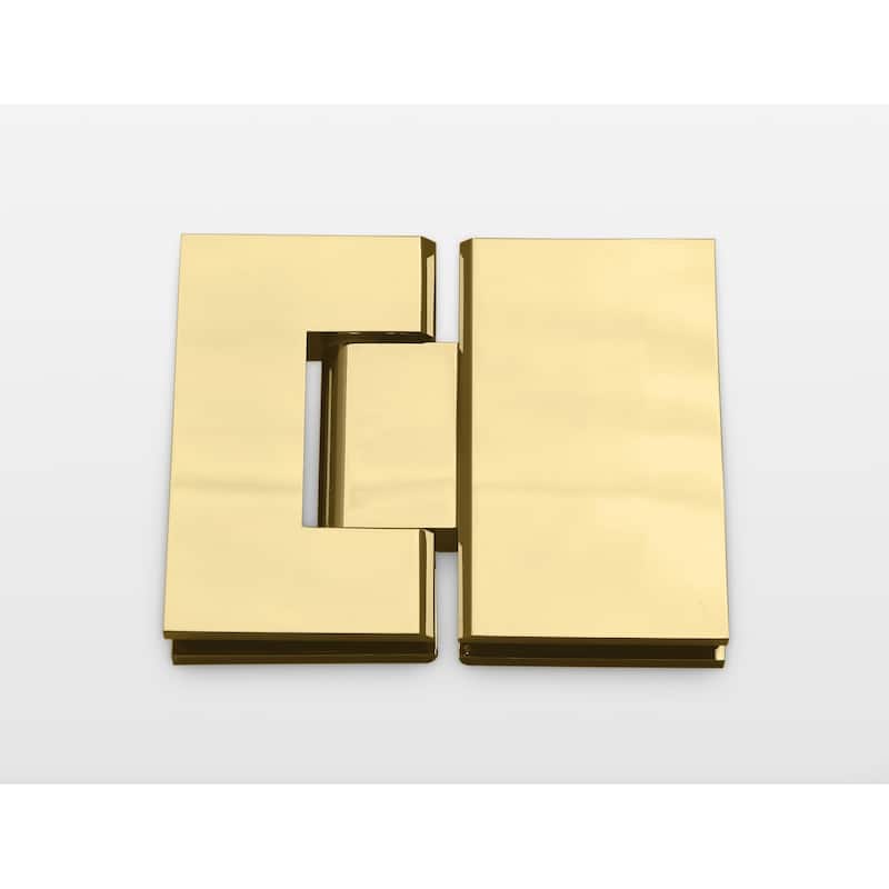 Glass Warehouse 43.75 in. W x 78 in. H Glass Hinged Pivot Frameless 3