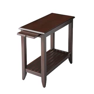 Handmade Butler Irvine Merlot Chair End Table