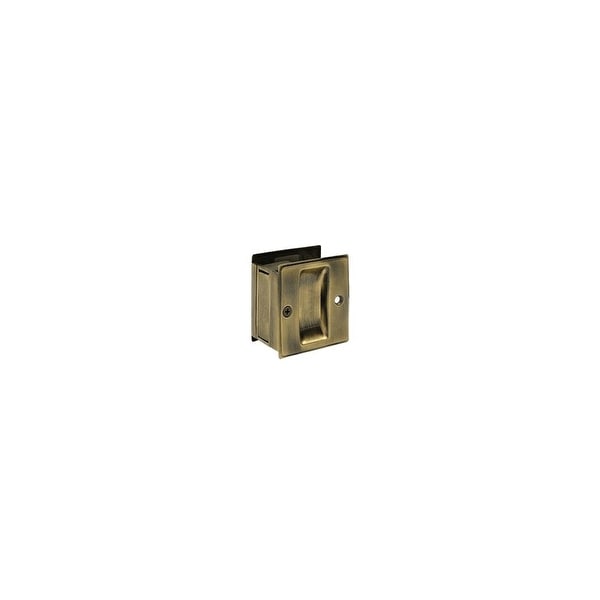 Deltana SDPA325 3-1/4" Tall Pocket Door Passage Pull
