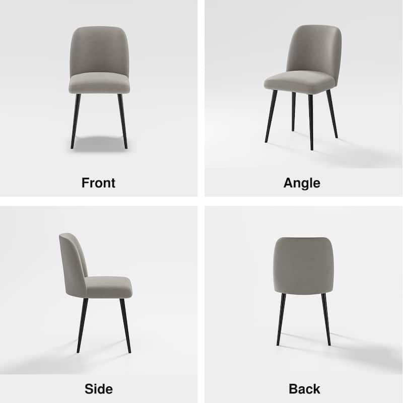 Solid Wood Dining Chairs(Set Of 2) - 23*19*32