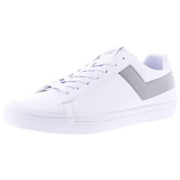 Shop Pony Mens Top Star Core Sneakers Retro Chevron Contrast