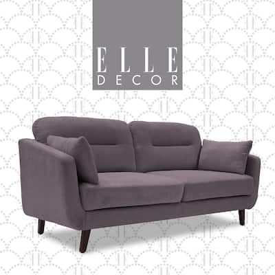 Elle Decor 73" Mid-Century Modern Chloe Sofa