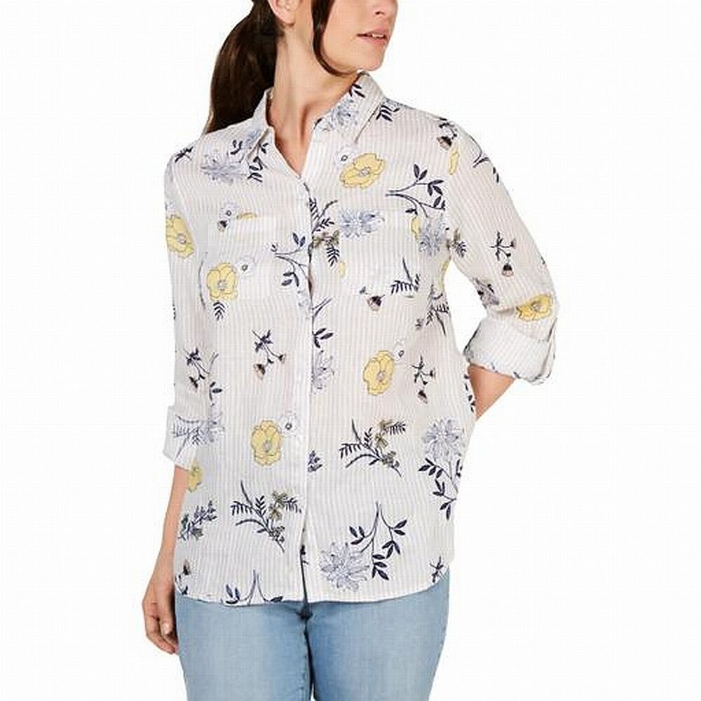 charter club linen blouses